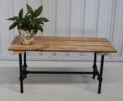 Coffee Table Black Legs 1m  x .45m x .48m